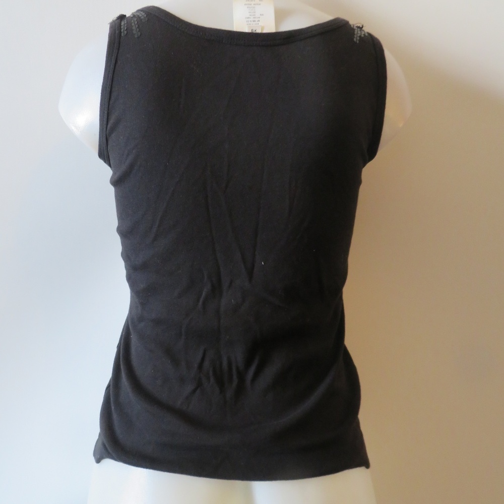Givenchy Black Sequin Tank Top - Picture 4 of 6